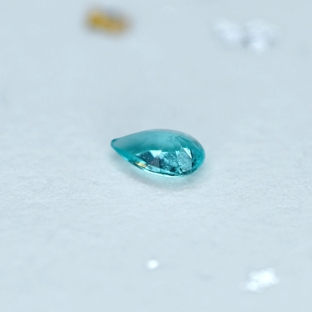 パライバトルマリン 0.08ct ブラジル産 - 画像 (4)