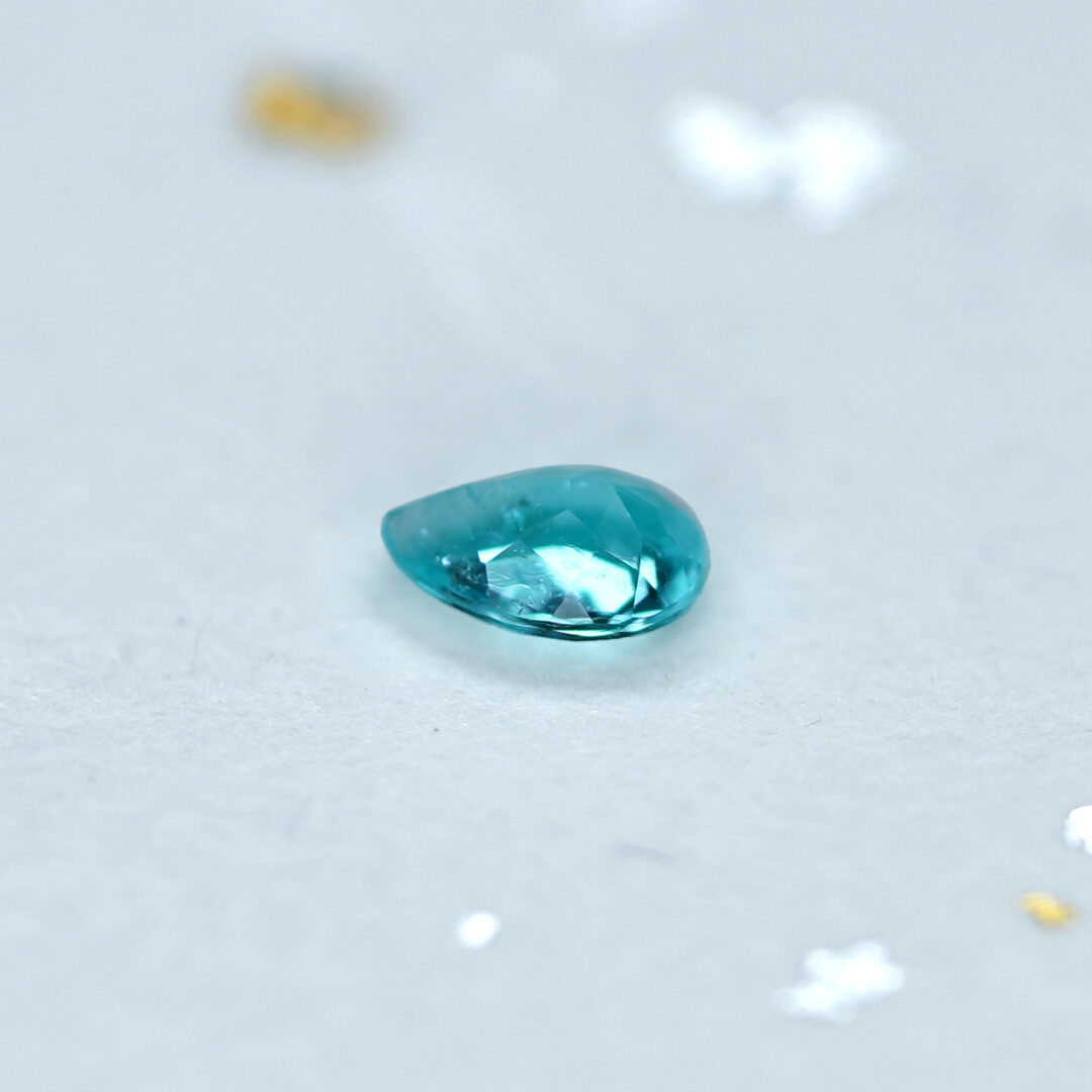 パライバトルマリン 0.11ct ブラジル産 - 画像 (4)