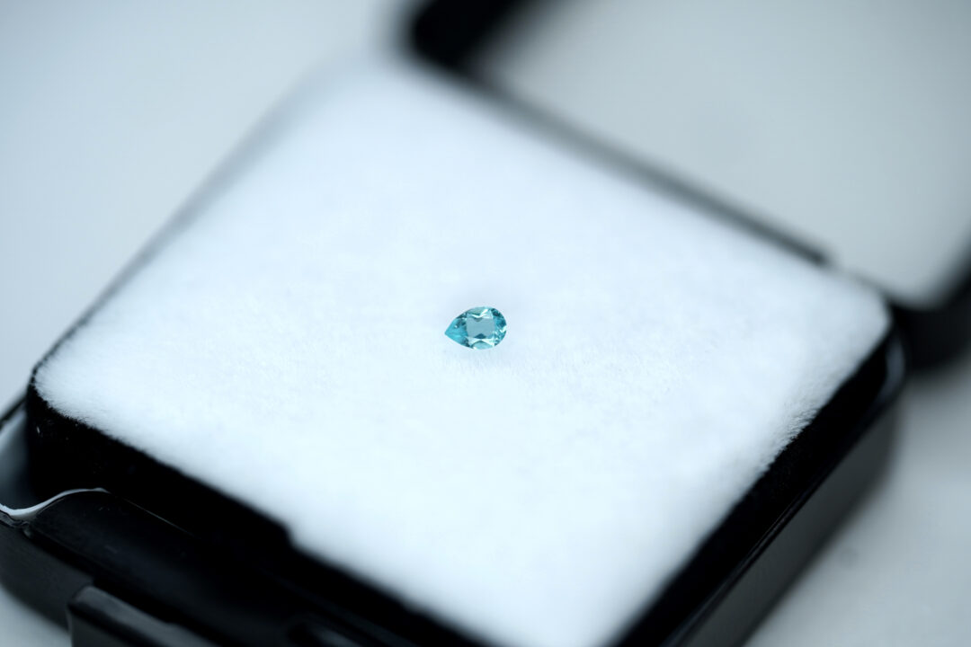 パライバトルマリン 0.06ct ブラジル産 - 画像 (5)