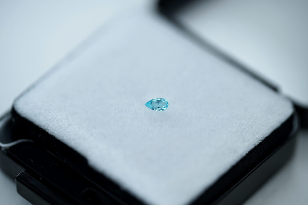 パライバトルマリン 0.07ct ブラジル産 - 画像 (5)