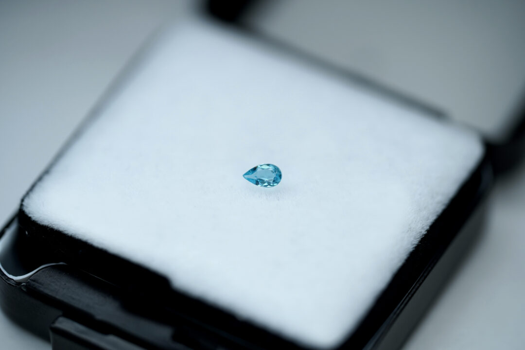 パライバトルマリン 0.09ct ブラジル産 - 画像 (5)