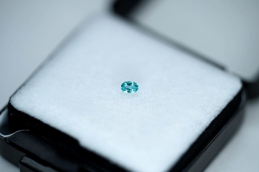 パライバトルマリン 0.09ct ブラジル産 - 画像 (5)