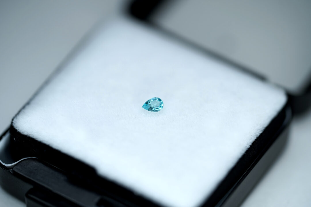パライバトルマリン 0.08ct ブラジル産 - 画像 (5)