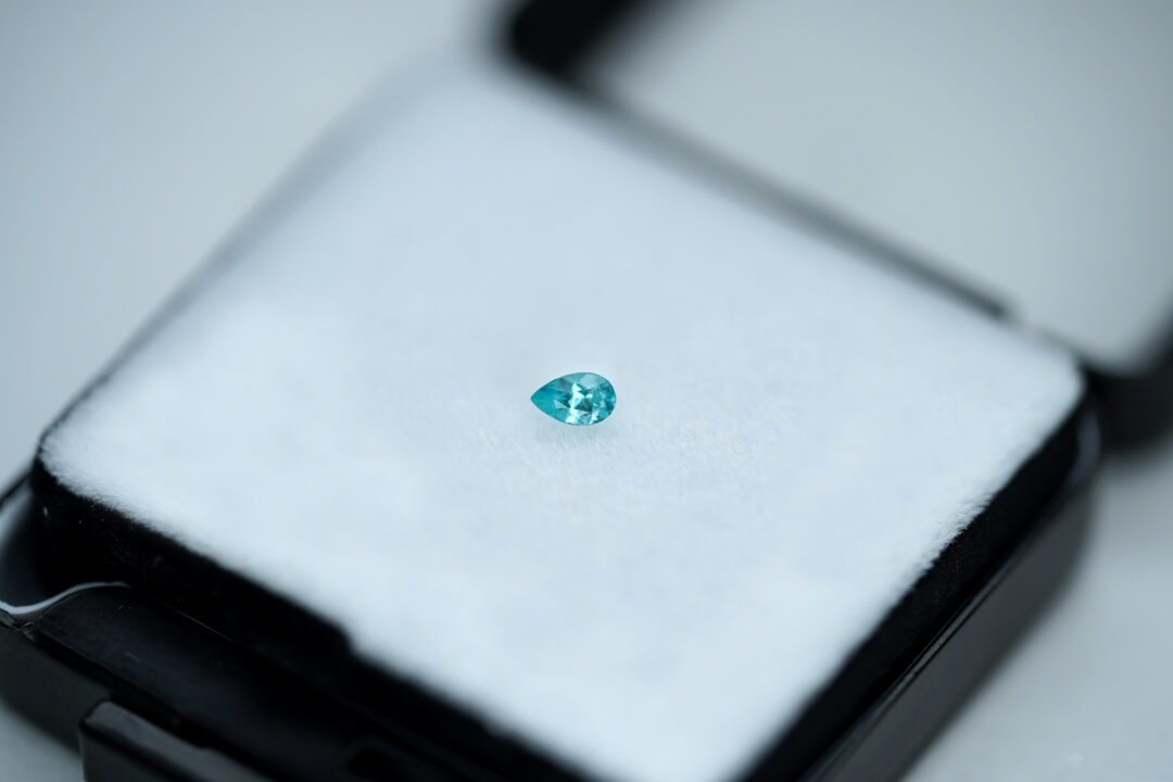 パライバトルマリン 0.08ct ブラジル産 - 画像 (5)