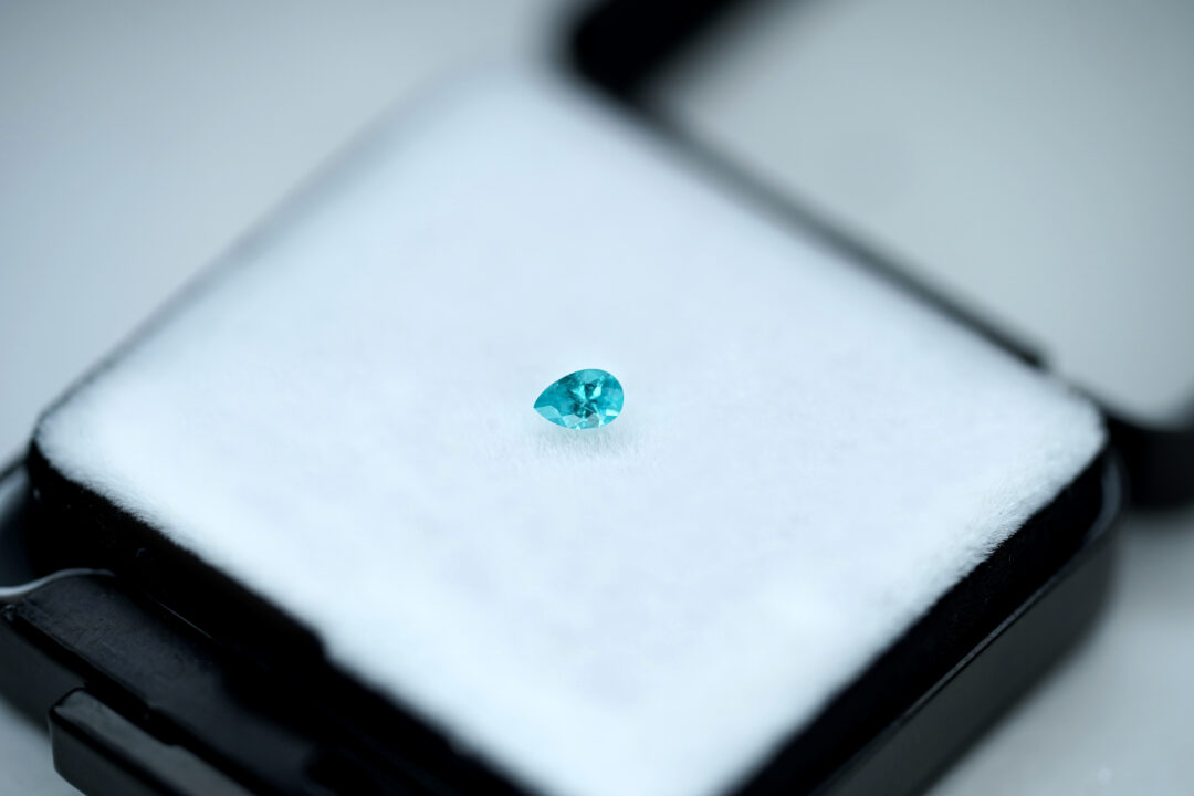 パライバトルマリン 0.09ct ブラジル産 - 画像 (5)