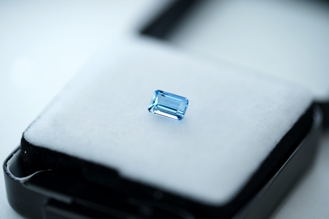 アクアマリン 0.475ct ブラジル・タトゥー鉱山産 CGL - 画像 (5)