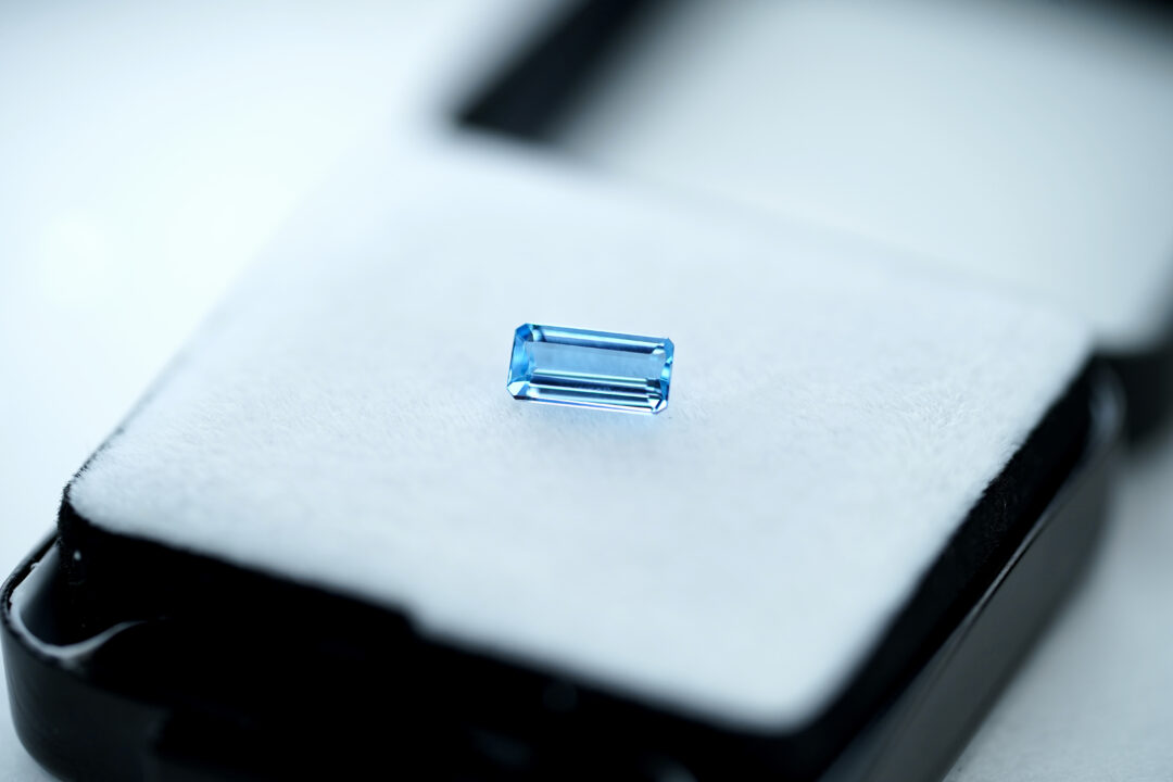 アクアマリン 0.496ct ブラジル・タトゥー鉱山産 CGL - 画像 (5)