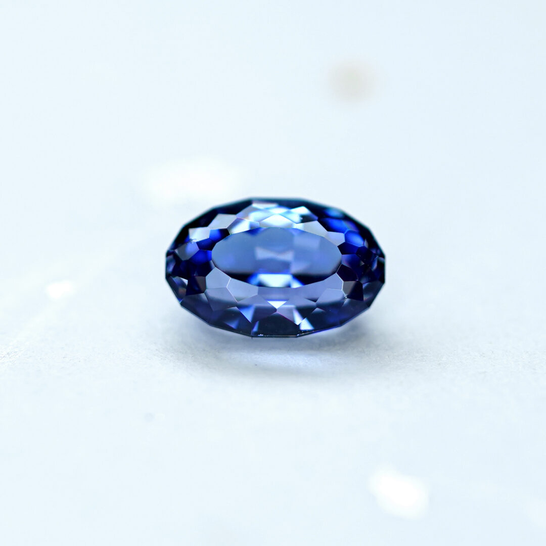 ベニトアイト 0.726ct アメリカ・サンベニト産 CGL - 画像 (2)