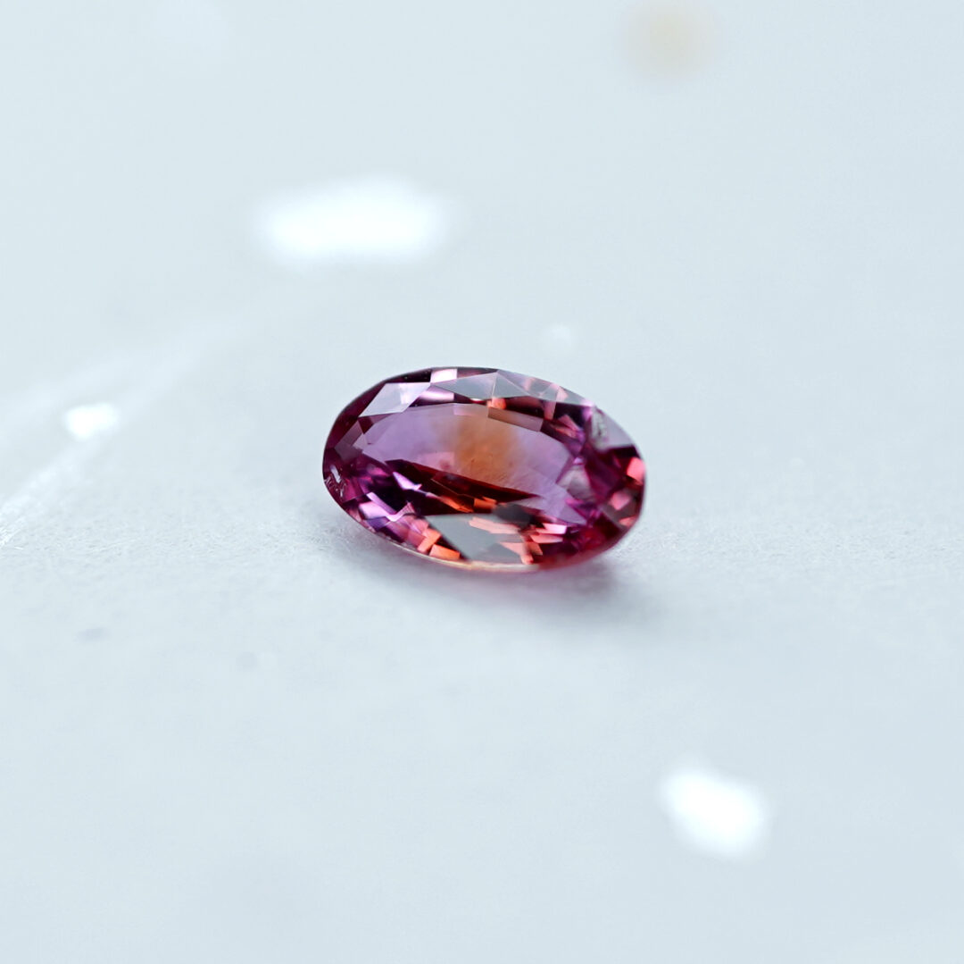 バイカラーサファイア 0.281ct DGL - 画像 (3)