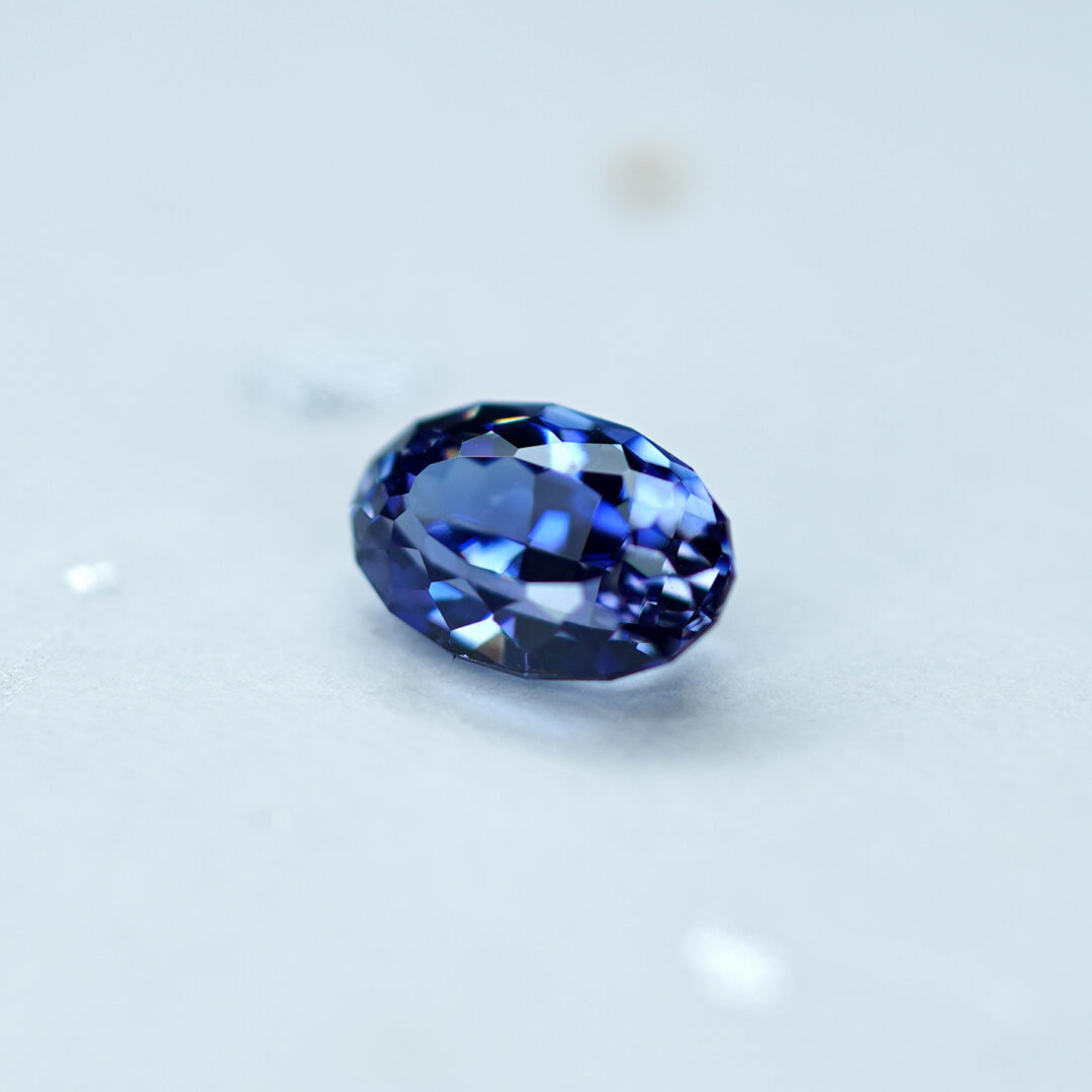 ベニトアイト 0.726ct アメリカ・サンベニト産 CGL - 画像 (3)