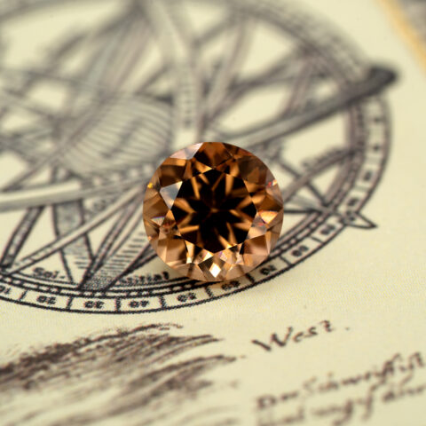 非加熱ジルコン 2.47ct タンザニア産