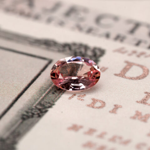 パパラチアサファイア 0.433ct マダガスカル産 CGL