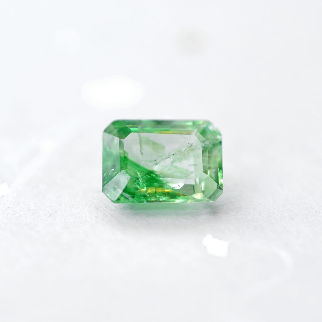 バイカラーツァボライト 1.24ct タンザニア産 - 画像 (2)