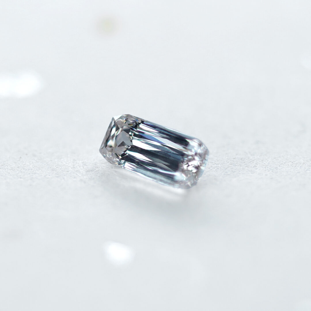 天然オレンジピンクダイヤモンド Fancy Light Orangy Pink 0.348ct Type IIa CGL - 画像 (3)