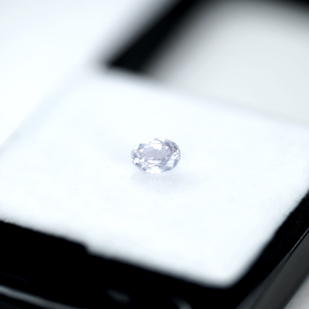 シルキーサファイア 0.68ct マダガスカル産 - 画像 (5)