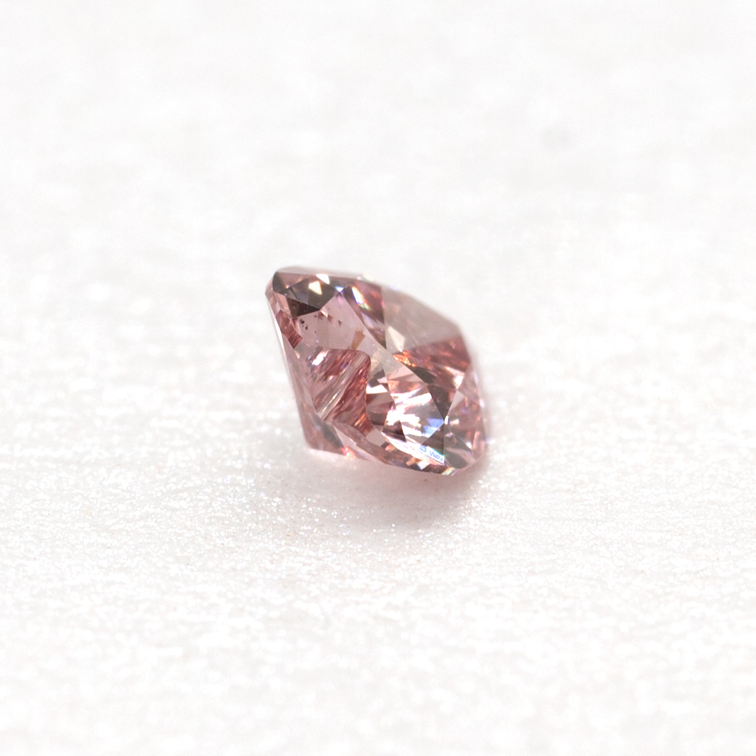 天然ピンクダイヤモンド Fancy Intense Pink 0.063ct CGL - 画像 (5)