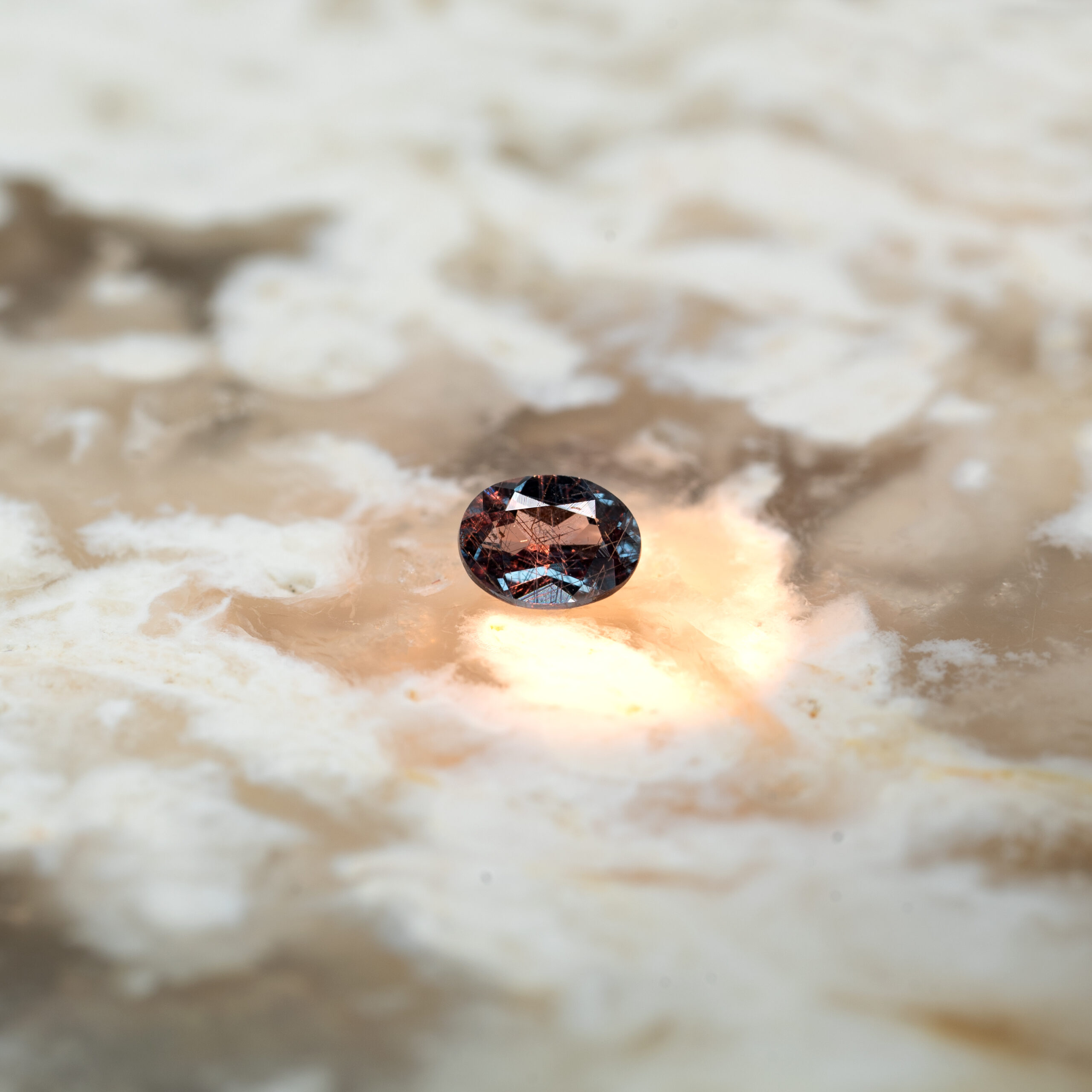 ベキリーブルーガーネット 0.21ct マダガスカル・ベキリー産 - 画像 (9)