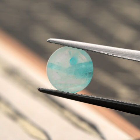 パライバトルマリンインクォーツ 0.49ct ブラジル産