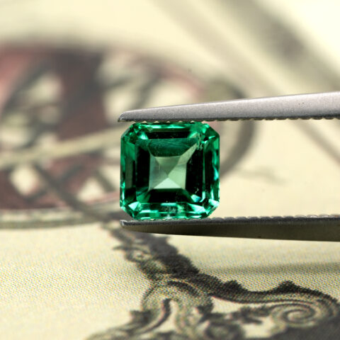 エメラルド 0.331ct コロンビア産 CGL