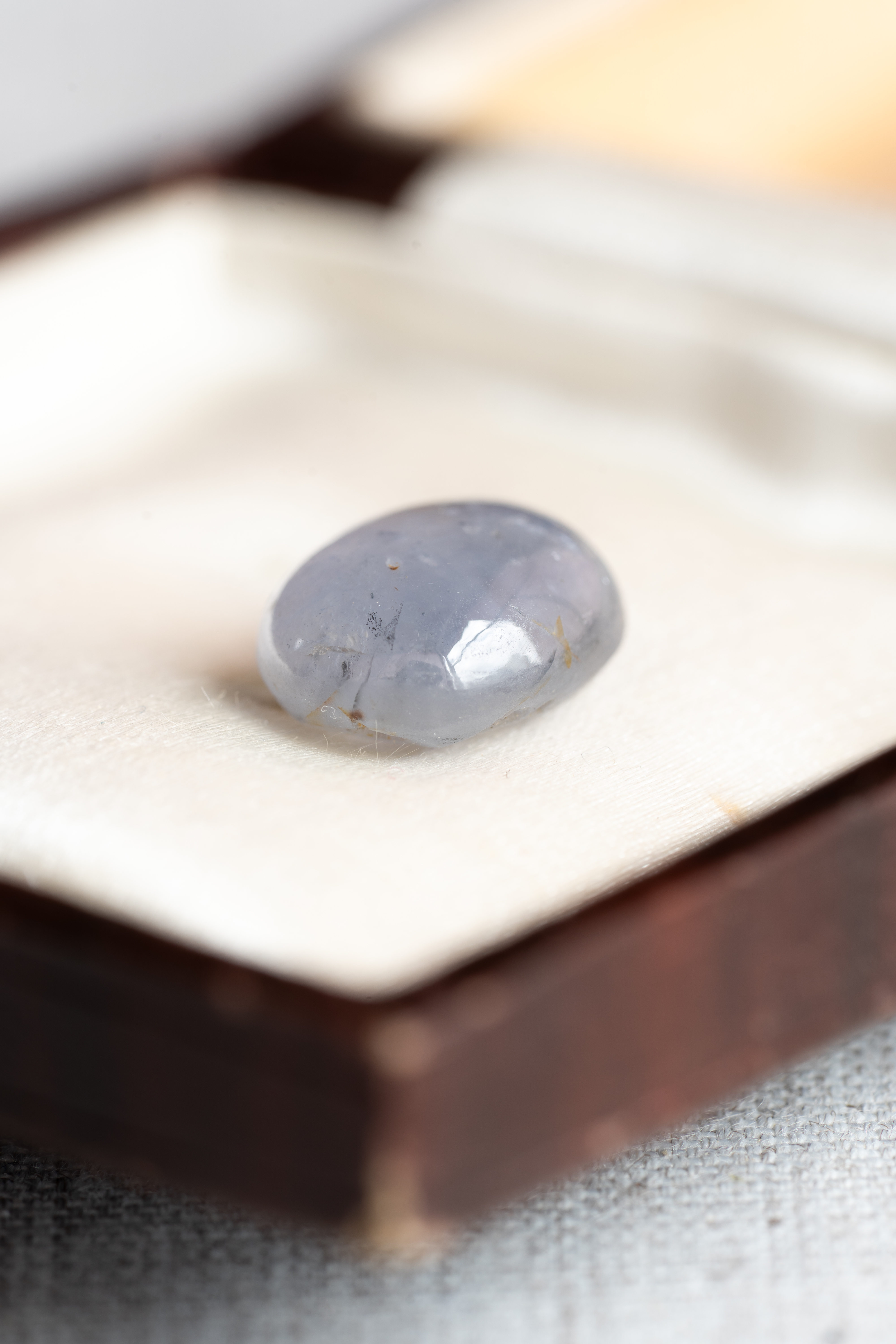 【American Old Stock Collection】スターサファイア 11.98ct - 画像 (4)