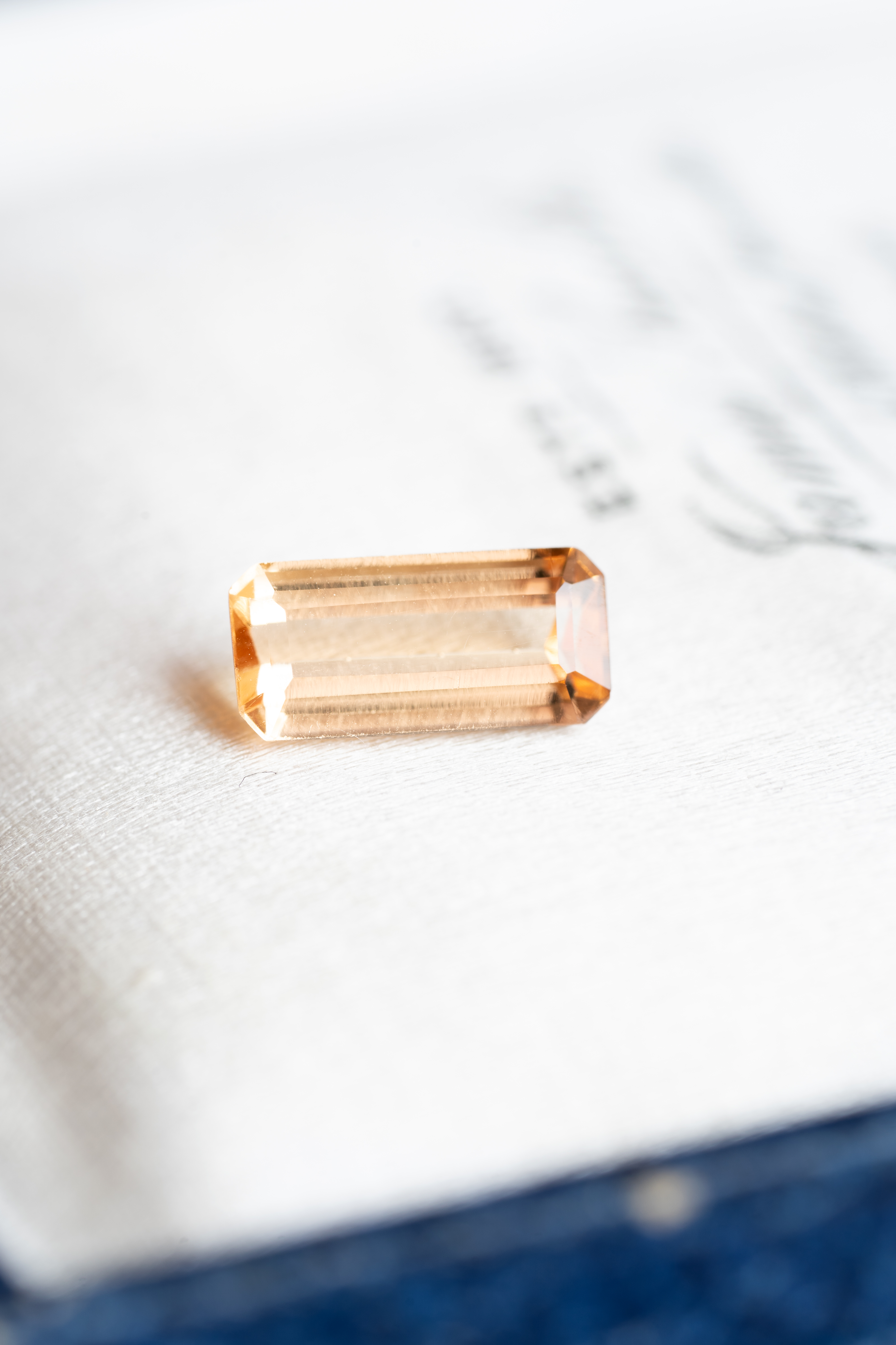 【American Old Stock Collection】インペリアルトパーズ 2.40ct JSL - 画像 (3)