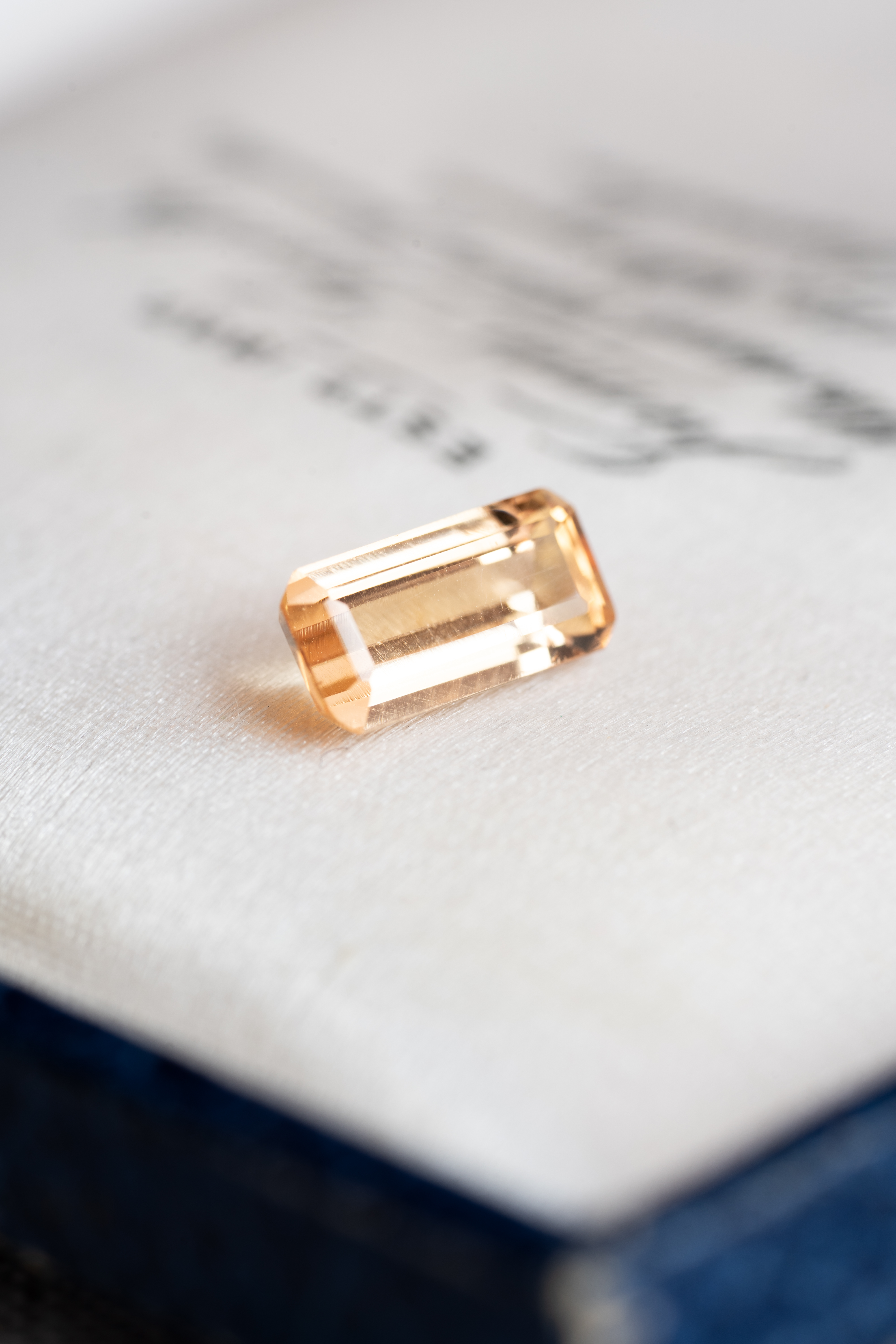 【American Old Stock Collection】インペリアルトパーズ 2.40ct JSL