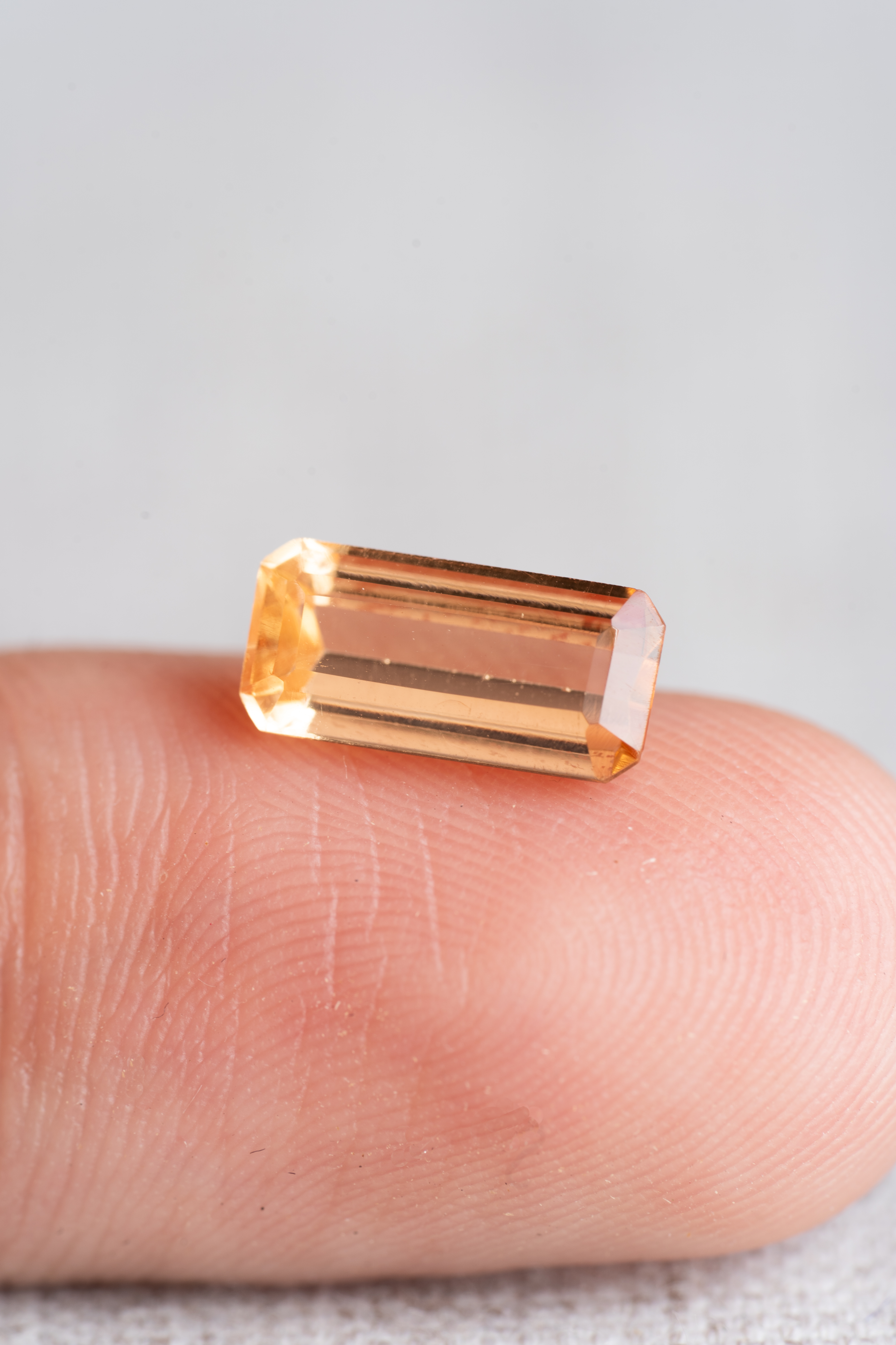 【American Old Stock Collection】インペリアルトパーズ 2.40ct JSL - 画像 (5)
