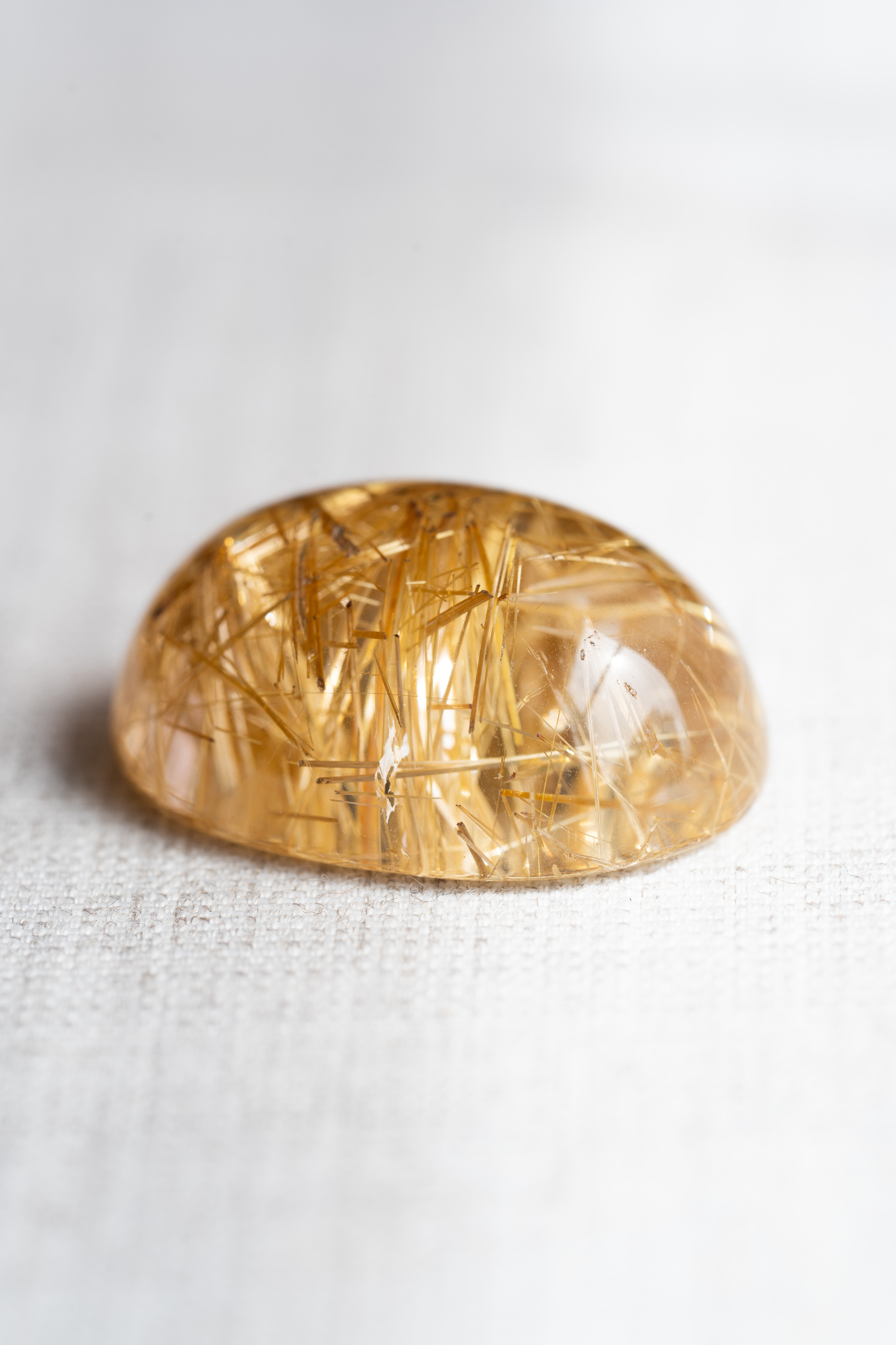 ルチルクォーツ 67.098ct ブラジル産 CGL - 画像 (4)
