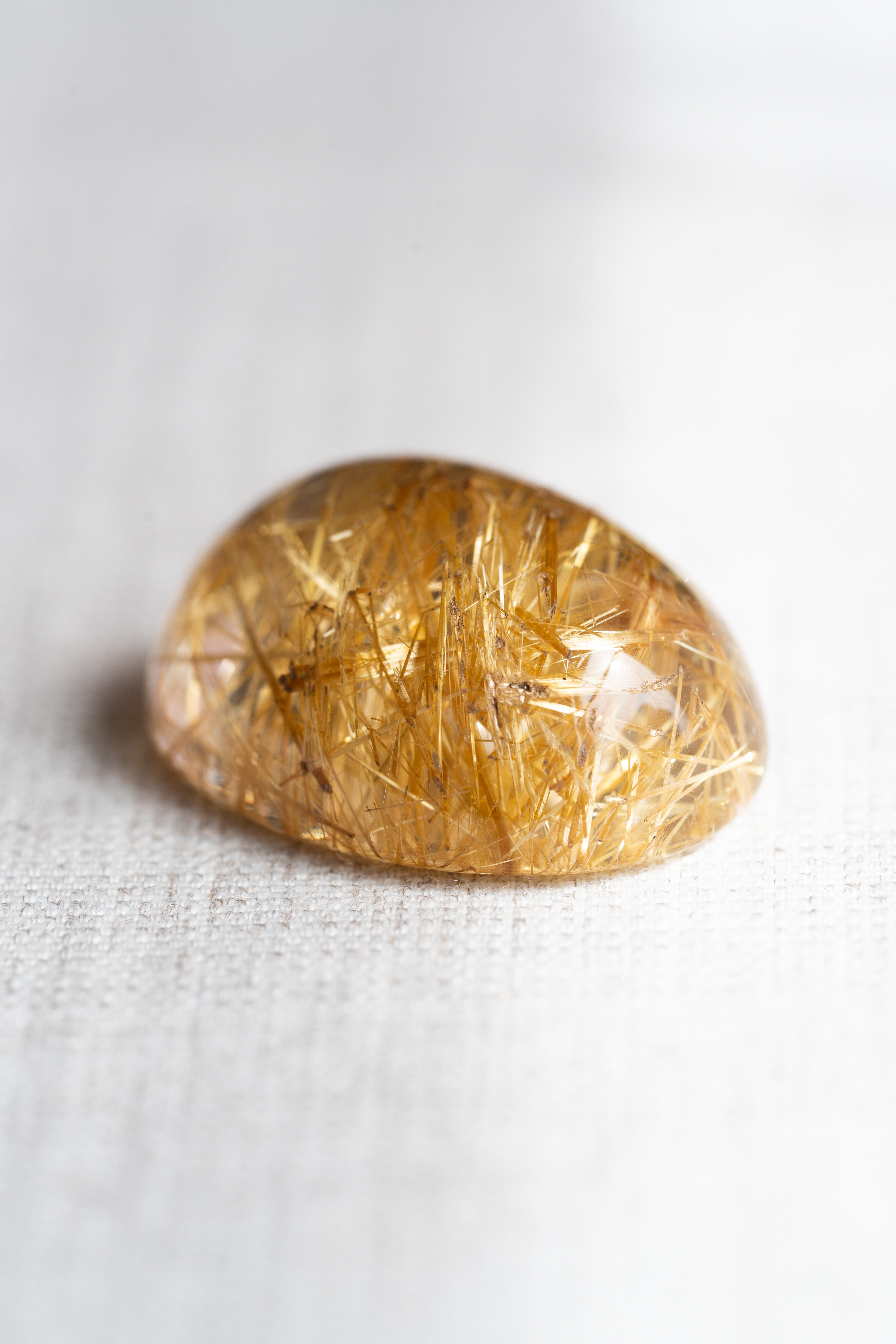 ルチルクォーツ 67.098ct ブラジル産 CGL - 画像 (5)