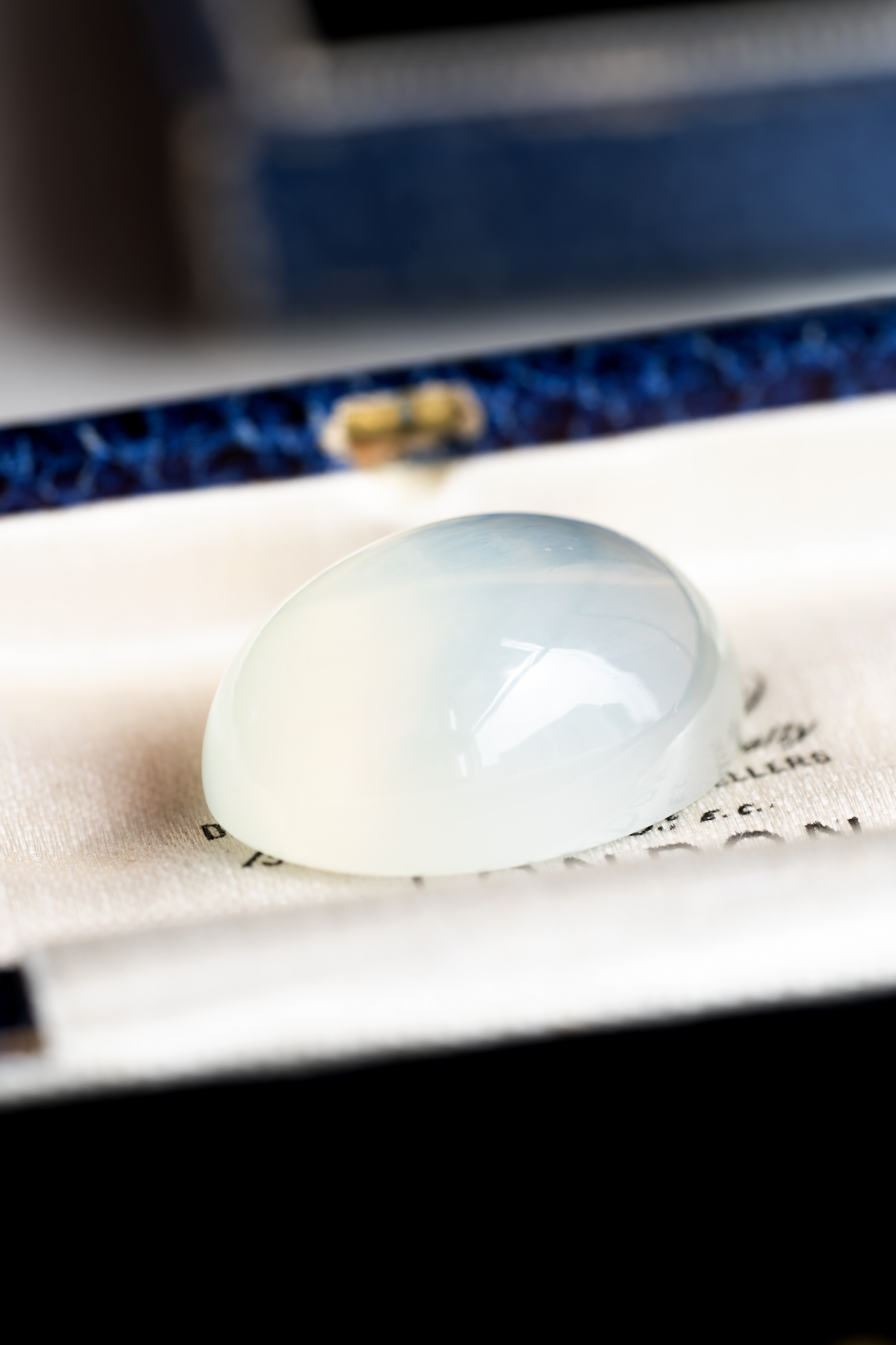 【American Old Stock Collection】グリーンムーンストーンキャッツアイ 22.10ct