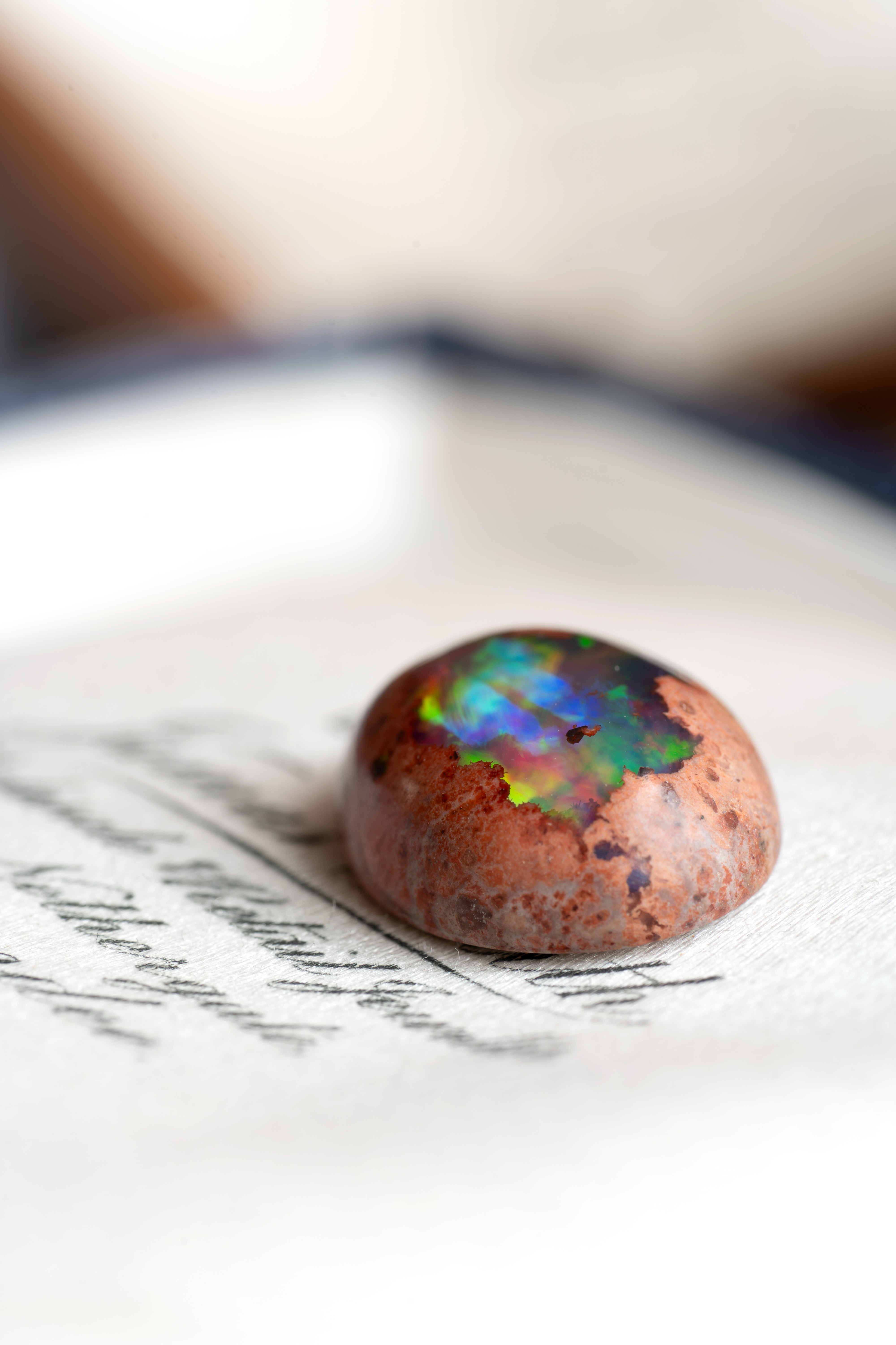 カンテラオパール 7.36ct メキシコ産 - 画像 (3)