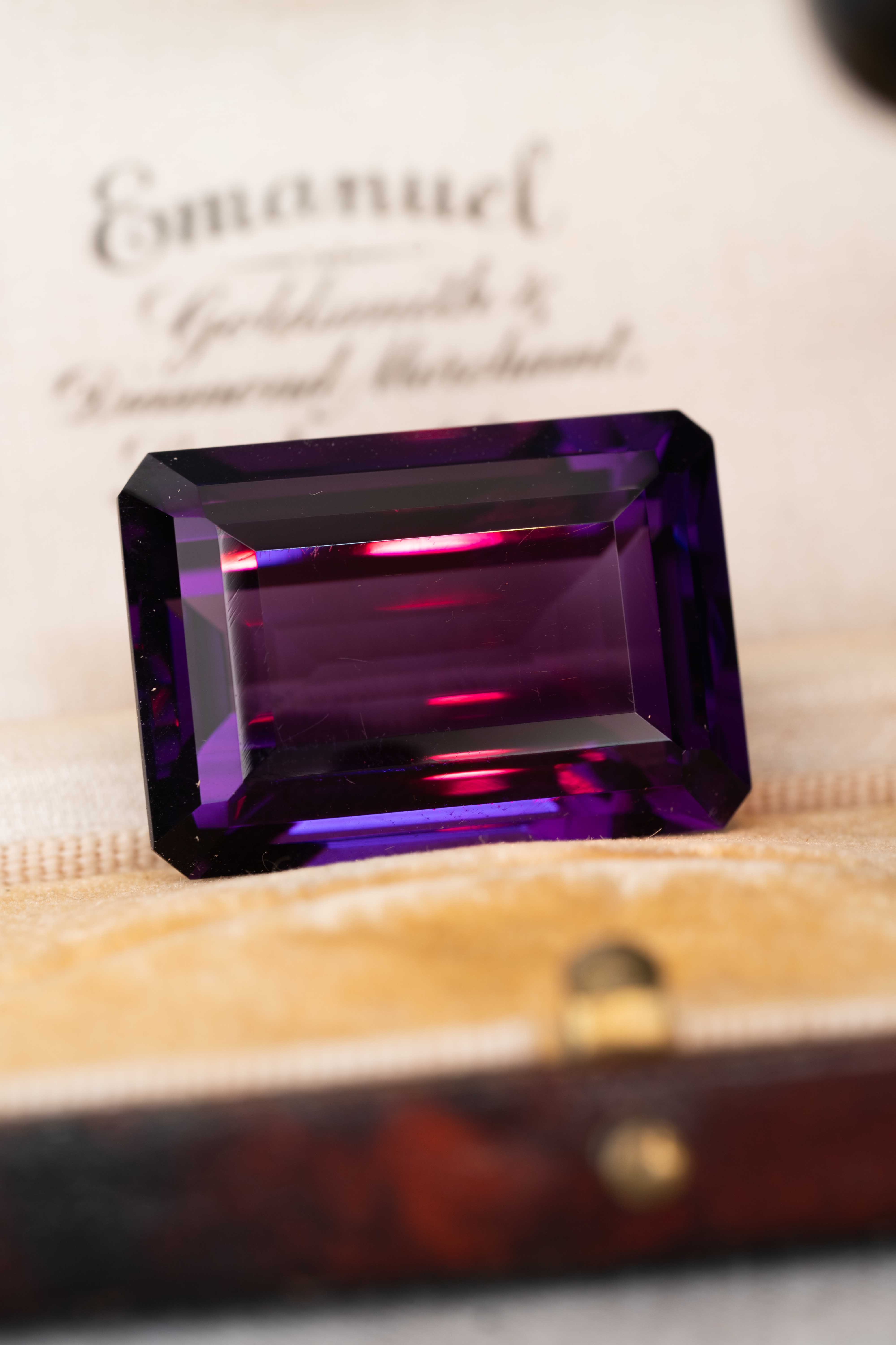 カラーチェンジアメシスト 32.70ct ウルグアイ産 - 画像 (3)