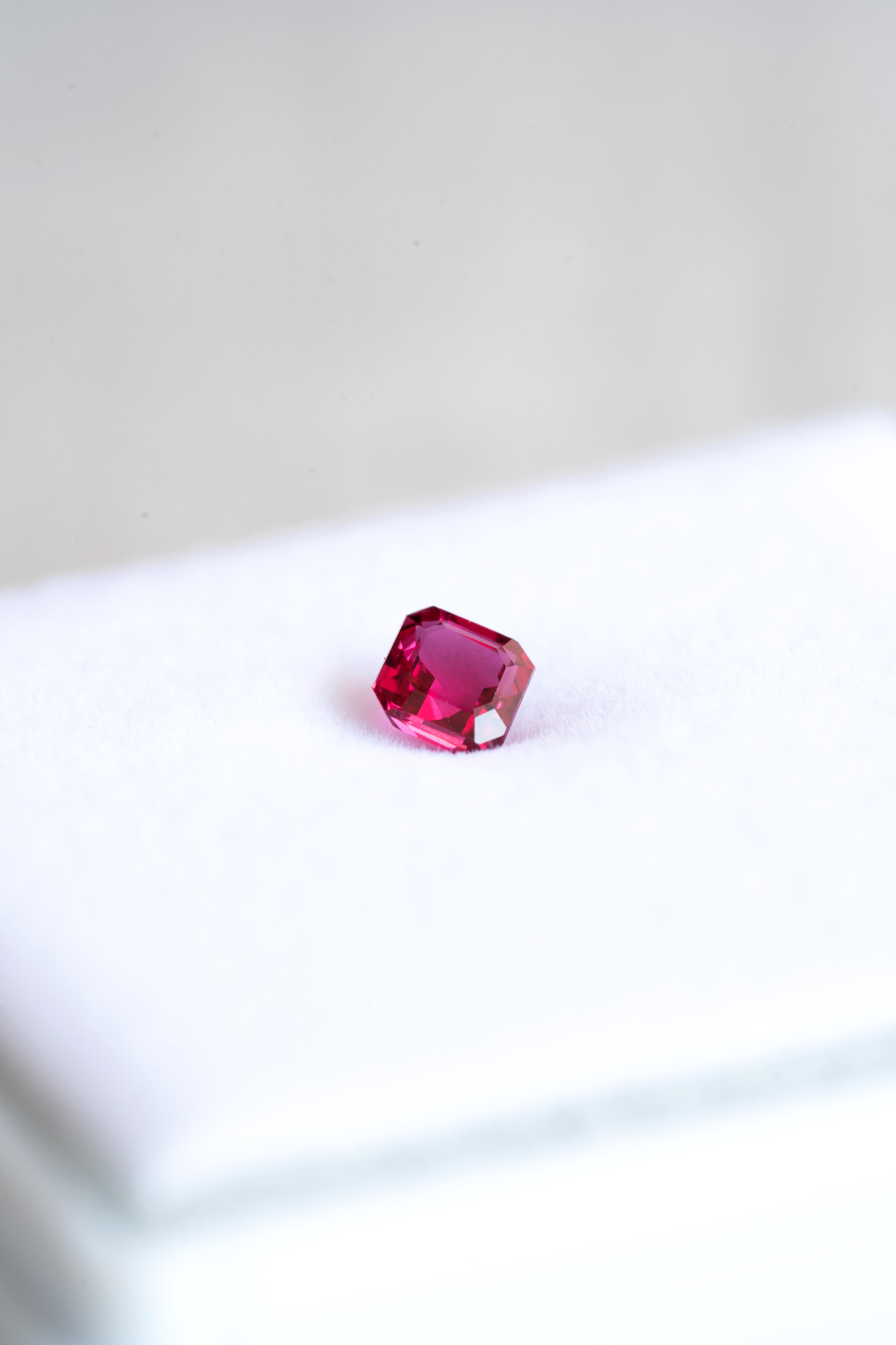 ルビー 0.371ct モザンビーク産 CGL - 画像 (4)