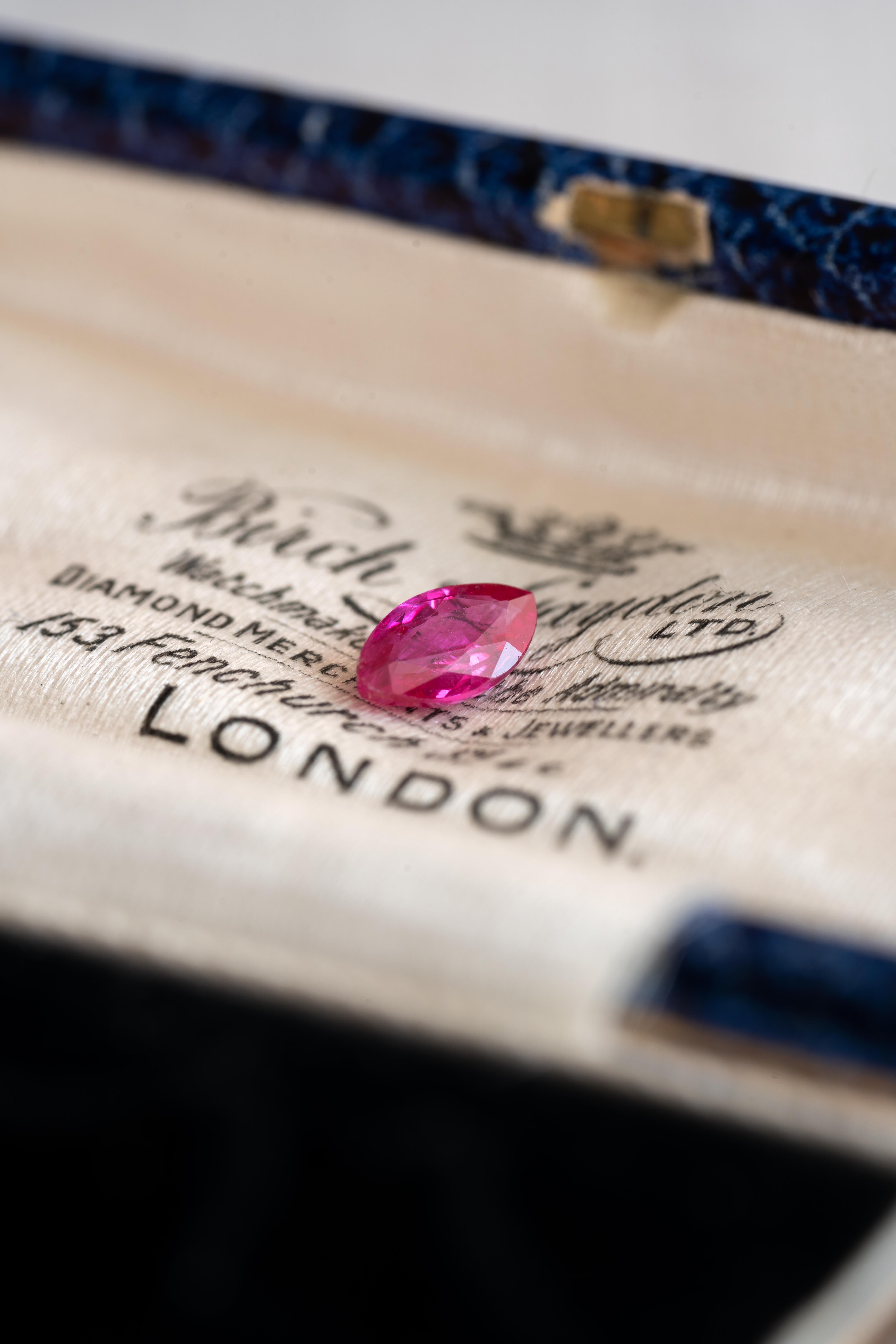 【American Old Stock Collection】ピンクサファイア 0.48ct