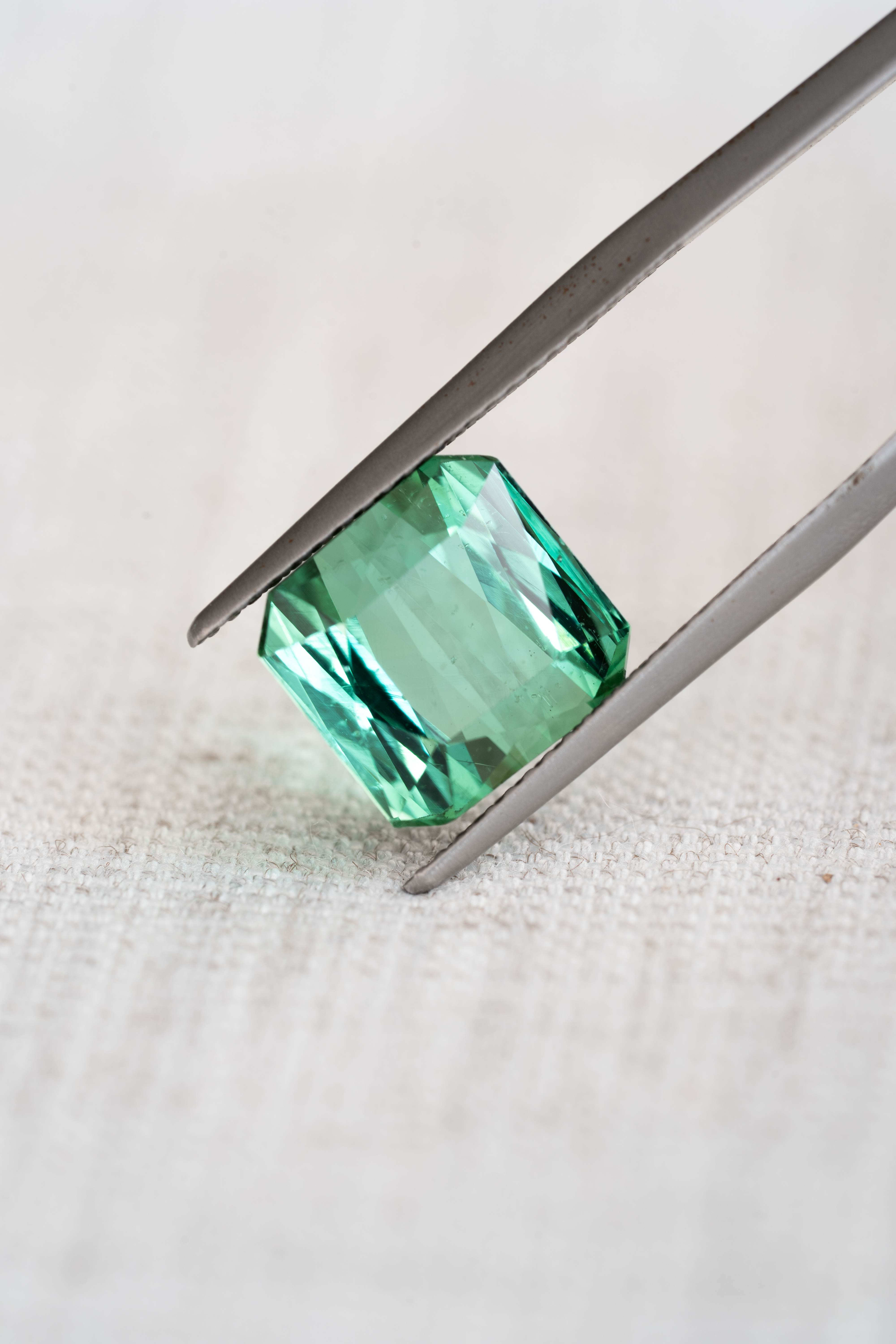 【American Old Stock Collection】グリーントルマリン 7.22ct JSL - 画像 (2)