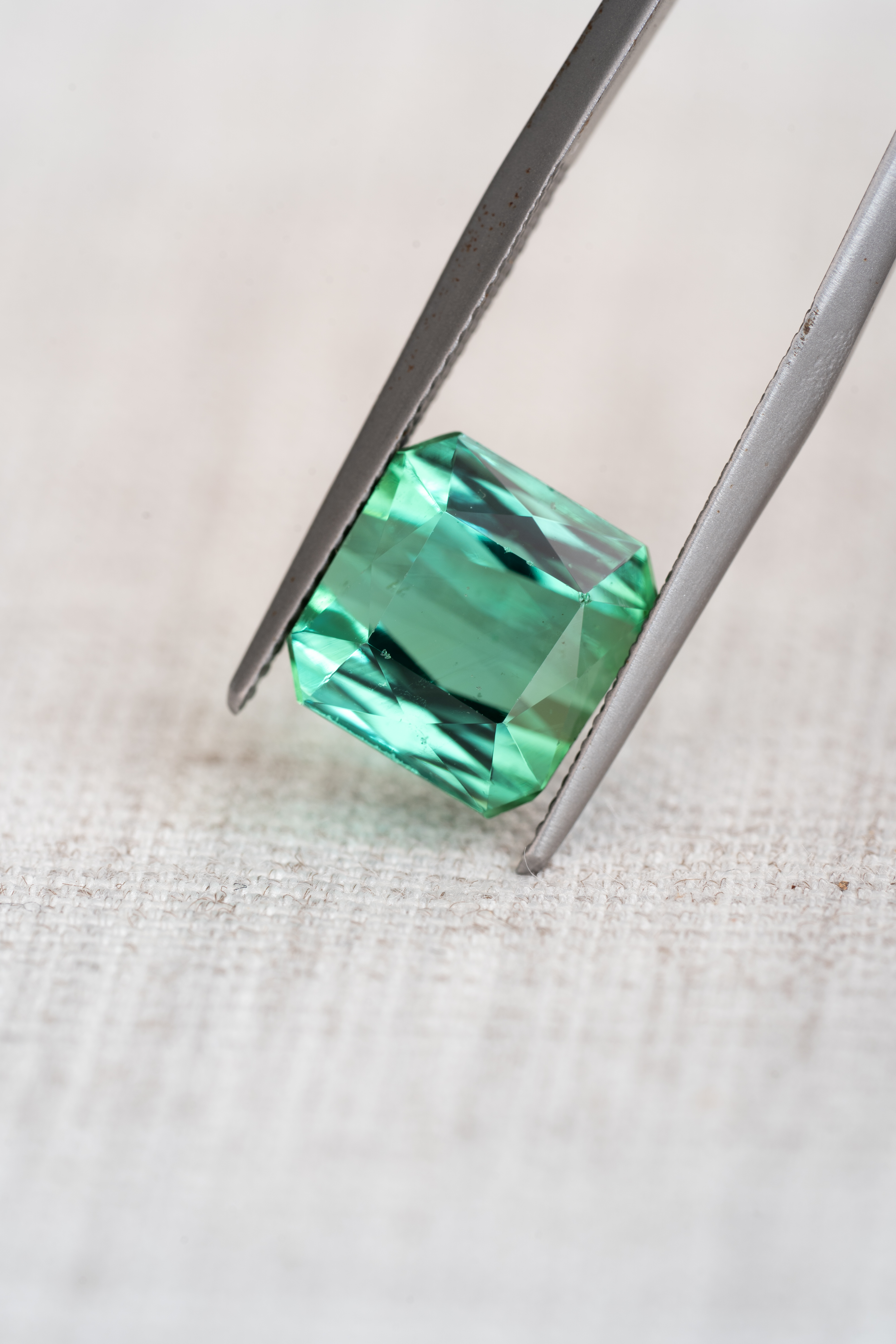 【American Old Stock Collection】グリーントルマリン 7.22ct JSL - 画像 (4)