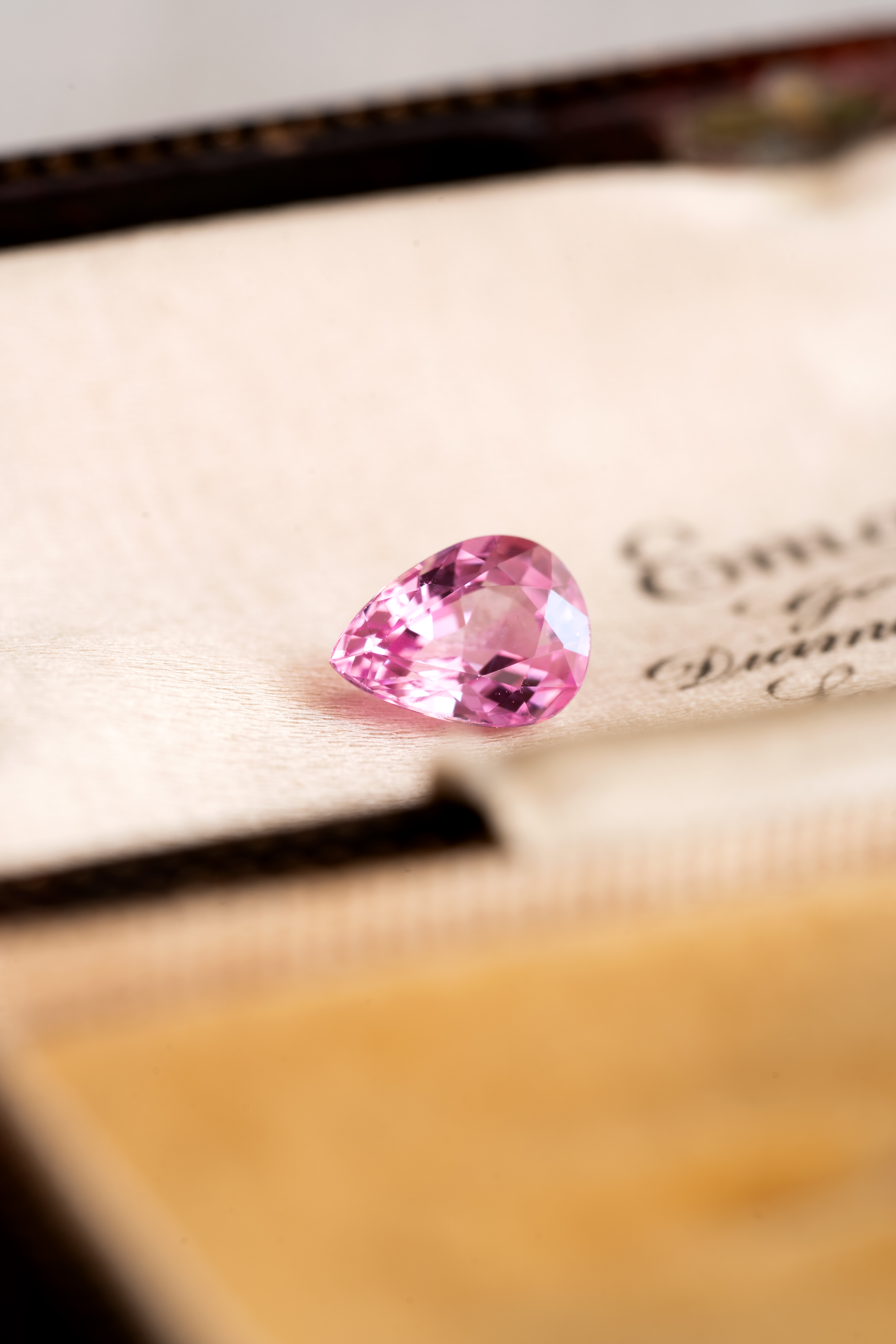 ピンクサファイア 1.179ct スリランカ産 CGL
