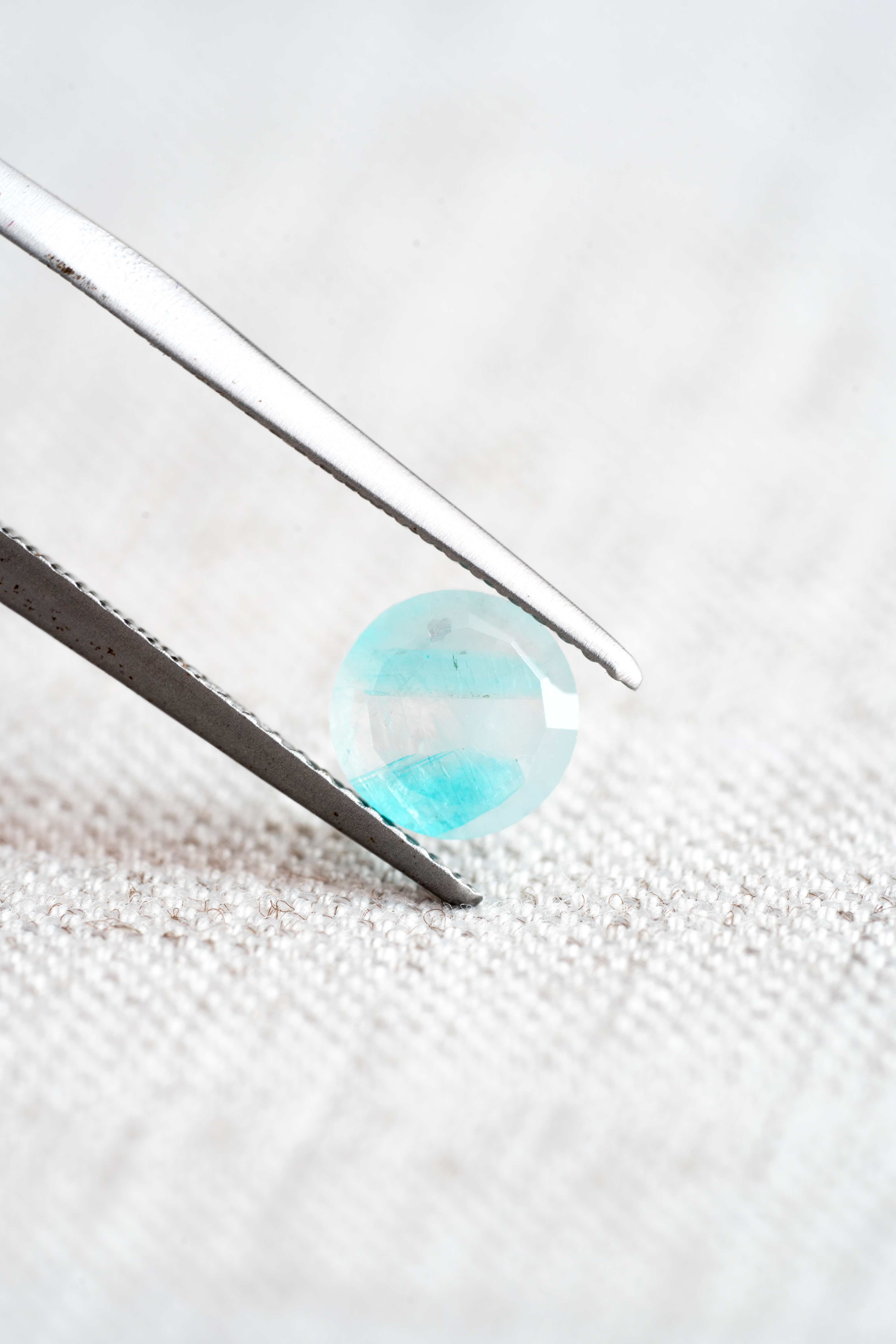 パライバトルマリンインクォーツ 0.83ct ブラジル産 - 画像 (2)