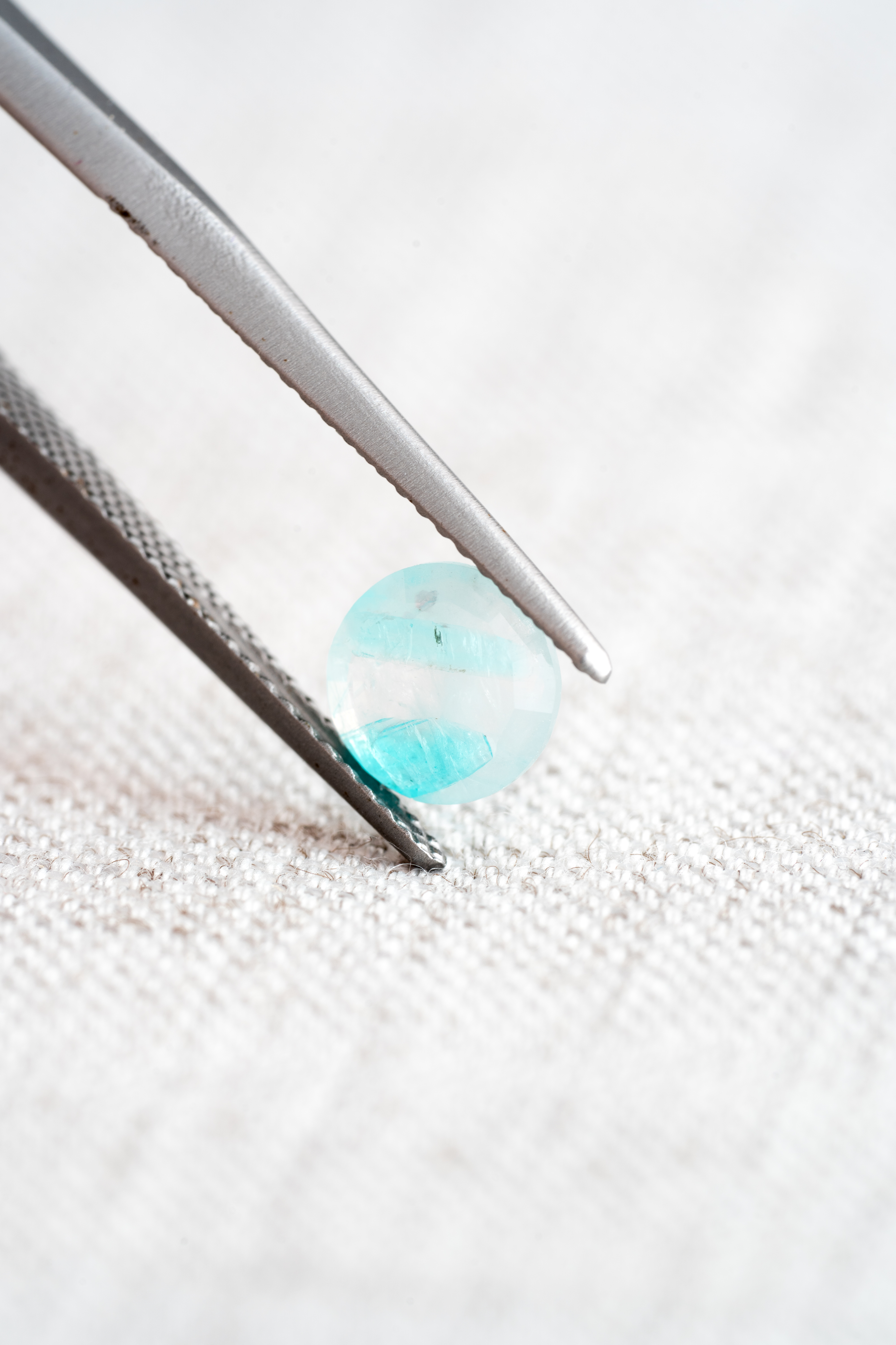パライバトルマリンインクォーツ 0.83ct ブラジル産 - 画像 (4)