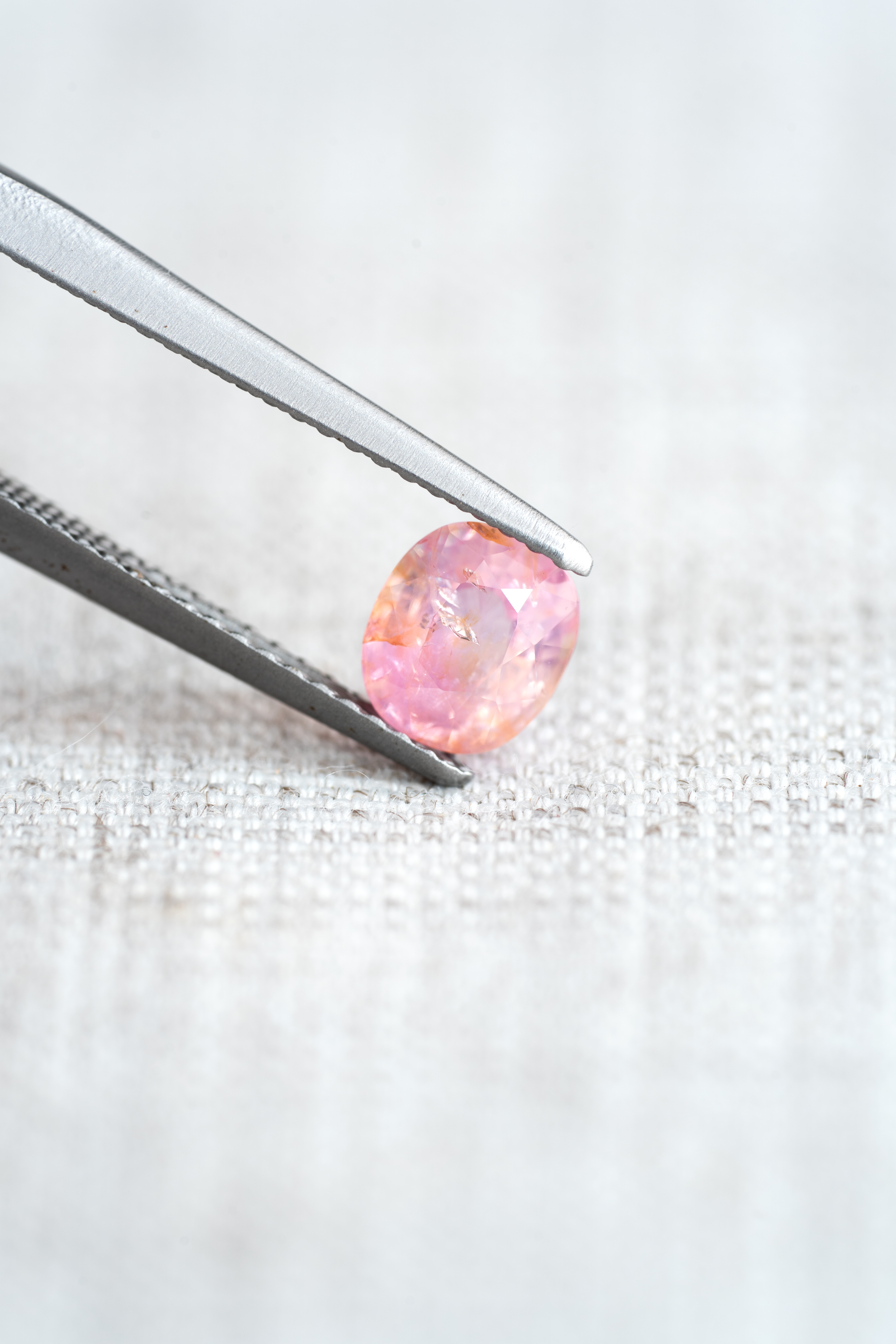 バイカラーシルキーサファイア 1.26ct ベトナム産 - 画像 (3)