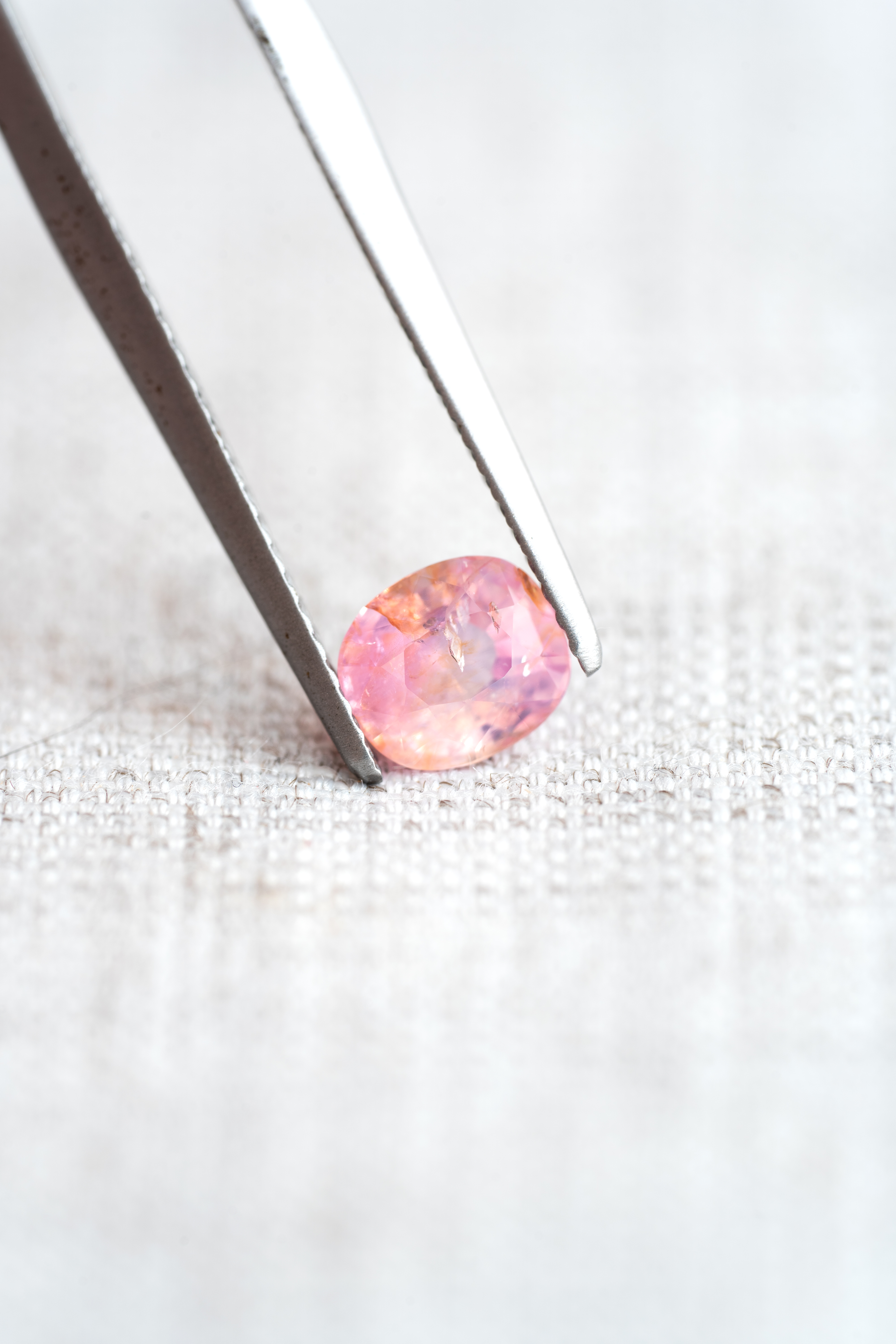 バイカラーシルキーサファイア 1.26ct ベトナム産 - 画像 (5)